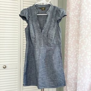 Anthropologie Fei Ruffle Mini Dress Size Small
